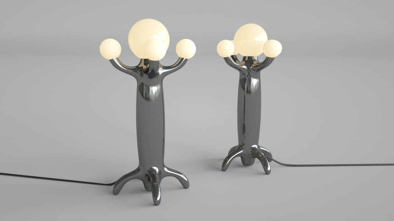 Rocket Tree Lamp